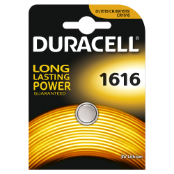 BATTERIE 1616 DURACELL 3V LITHIUM