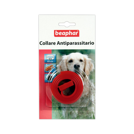 COLLARE ANTIPULCI X CANI BEAPHAR cm.65