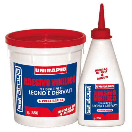 COLLA UNIRAPID ADESIVO VINILICO 850gr.