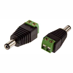 CONNETTORE PLUG 5,5X2,1 (SPIN.FEM. VITE)