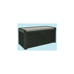 BAULE IN RESINA SANTORINI PLUS EF.RATTAN