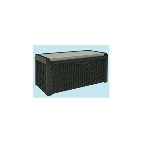 BAULE IN RESINA SANTORINI PLUS EF.RATTAN