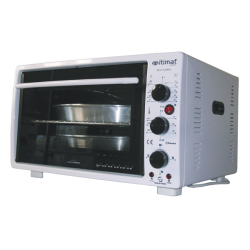 FORNO LT. 45 VENTILATO C/LUCE+TERMOSTATO