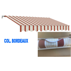 TENDA SOLE A  CADUTA cm300X250 BORDEAUX/