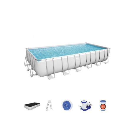 PISCINA RETT. 732X366X132 LT.30045 C/FI