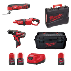 KIT MILWAUKEE 12V M12 SET3E-203CW