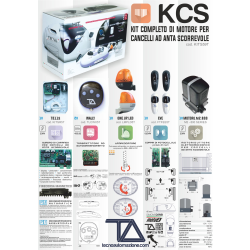 KIT APRICANCELLO SCORREVOLE TA KCS 800KG