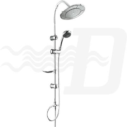 COLONNA DOCCIA C/ASTA DIANHYDRO DUO/BRIX