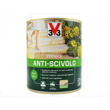 V33 VERNICE ANTI-SCIVOLO INCOLORE 0,75LT