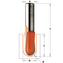 CMT FRESA RAGGIO CONVESSO HW Z2 S=6