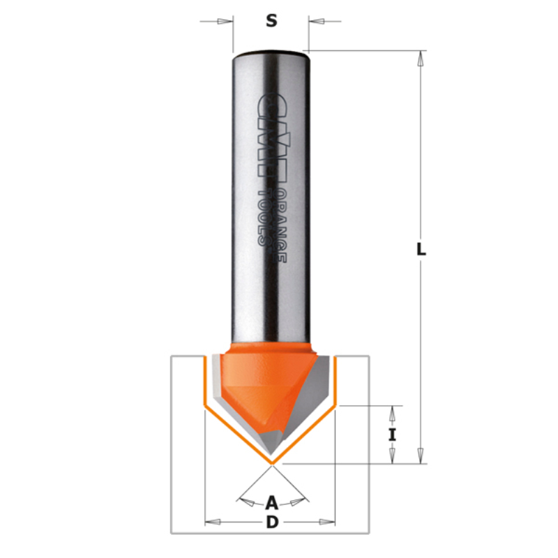 CMT FRESA X INTAGLI A 90° HW Z2 S=6