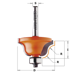 CMT FRESA PROFILATA C/CUSCINETTO HW S=6