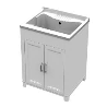 LAVATOIO cm. 60X50 IN RESINA BIANCO