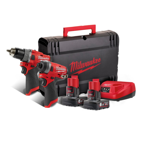 KIT MILWAUKEE 12V M12 FPP2A-602X