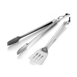 ATTREZZI BARBECUE WEBER SPATOLA+PINZA