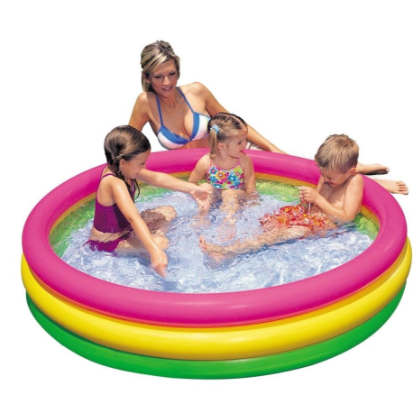 PISCINA GONFIABILE cm.114X25 3 ANELLI
