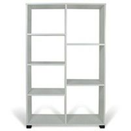 LIBRERIA MEB 110 ROVERE SBIANCATO cm.80