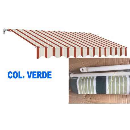 TENDA SOLE A  CADUTA cm250X250 BEIGE/VER