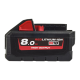 BATTERIA MILWAUKEE M18 HB8 18V-8AH LITIO