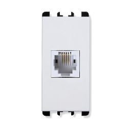 NEA CONNETTORE RJ11 6/4 BIANCO