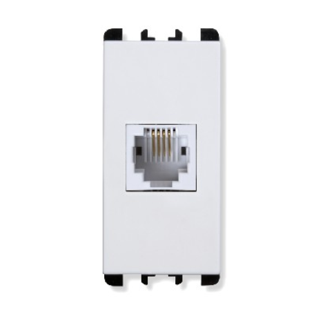 NEA CONNETTORE RJ11 6/4 BIANCO