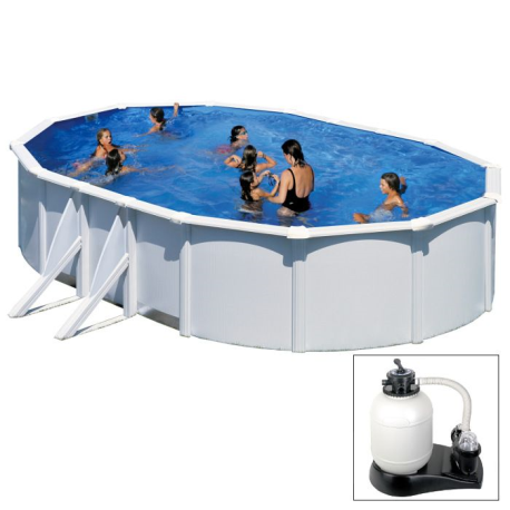 PISCINA OVALE 730X375X120 LT.25323 C/POM