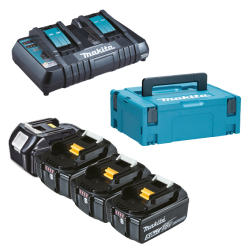 ENERGY KIT MAKITA 18V 4 BATTERIE 5AH +1