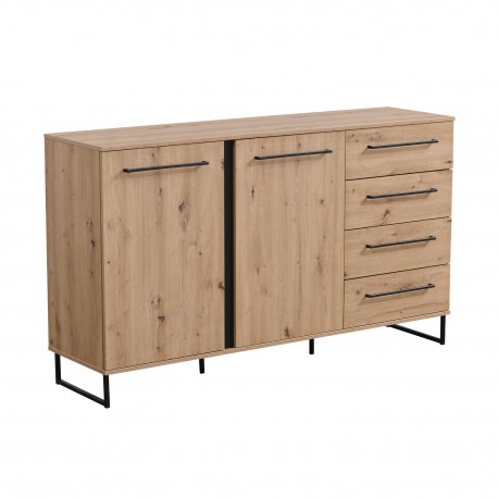 CREDENZA 2A-4C SPAIN ROVERE ANTICATO