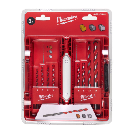 SERIE PUNTE CALCESTRUZZO S/PREMIUM 8 PZ