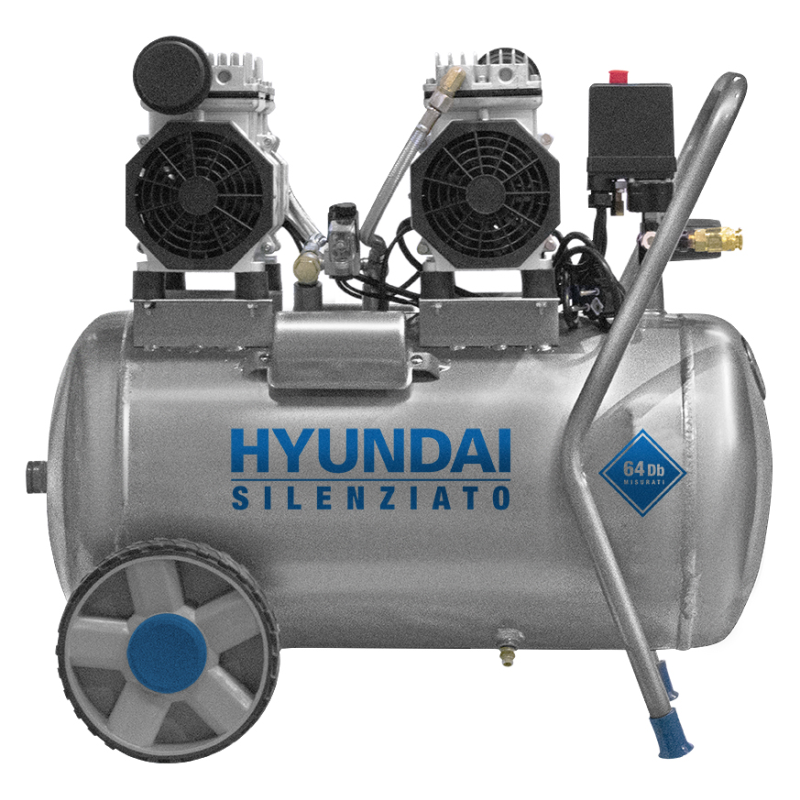 COMPRESSORE 50 LT. HYUNDAI SILENZIATO