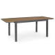 TAVOLO ALLUMINIO ELIAS 140-200X90 ANTRAC