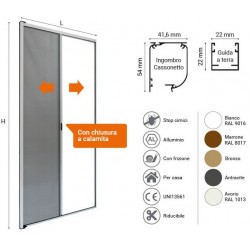 ZANZARIERA A RULLO SPECIAL LAT.160X250 M