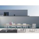 TAVOLO ALLUMINIO ELIAS 200-300X95 BIANCO