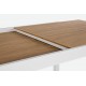 TAVOLO ALLUMINIO ELIAS 200-300X95 BIANCO