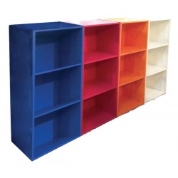 LIBRERIA COMPONIBILE 42X29X89H ARANCIO