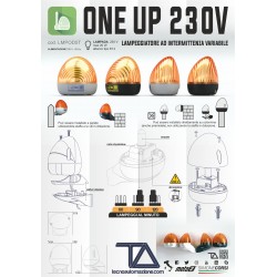 LAMPEGGIATORE TA ONE UP 230V