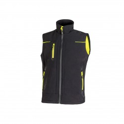 U-POWER GILET UNIVERSE BLACK CARBON    S