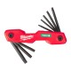 SERIE CHIAVI TORX MILWAUKEE 8 PEZZI