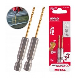 PUNTE HSS ATT.1/4" mm. 2 X 59,5 PZ.2