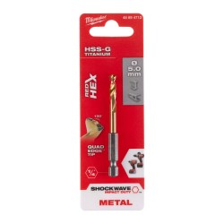 PUNTE HSS ATT.1/4" mm. 5 X 93