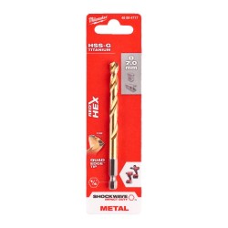 PUNTE HSS ATT.1/4" mm. 7 X 109