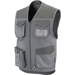 GILET NERI CONVOY MULTITASCHE GRIGIO  M