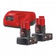 ENERGY KIT M12NRG-402 : 2 BATTERIE 4AH +