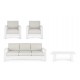 SET GIARDINO BALTIC BIAN. C/CUSCINI YK11