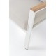SET GIARDINO BELMAR BIANCO YK11 C/CUSCIN
