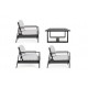 SET GIARDINO BALTIC BIAN. C/CUSCINI YK11