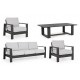 SET GIARDINO BALTIC BIAN. C/CUSCINI YK11