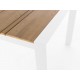 TAVOLO ALLUMINIO ELIAS 198X100 BIANCO