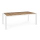 TAVOLO ALLUMINIO ELIAS 198X100 BIANCO
