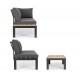 SET GIARDINO NARELLE ANGOLARE C-C ANTR.